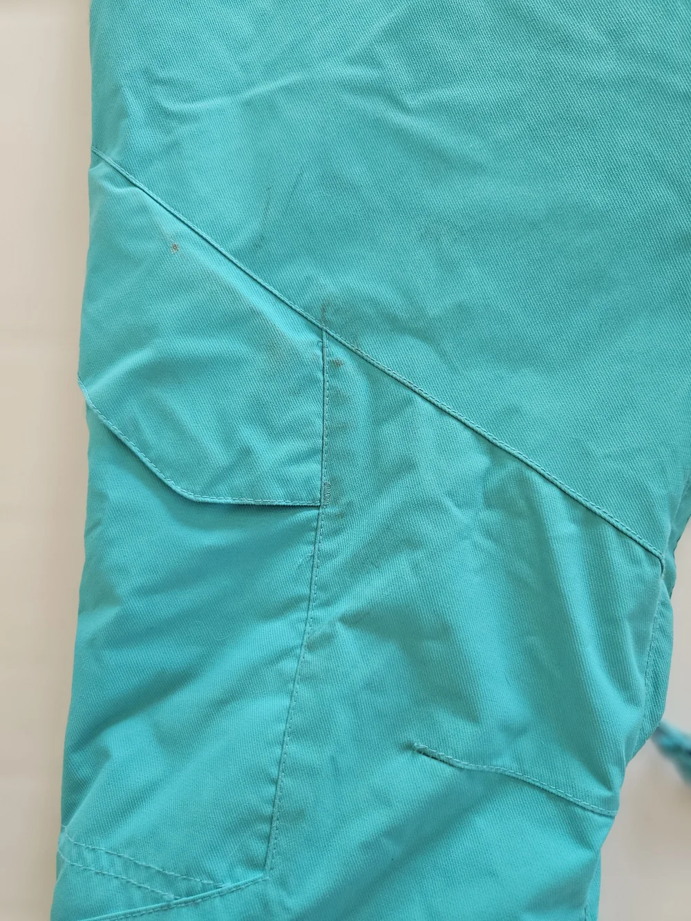 DC Nonchalant Women's Snowboard Pants Teal 10K Waterproof Size Medium